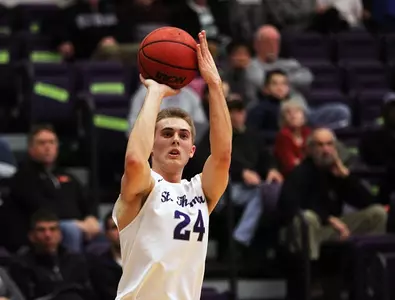 Men's Hoops drops see-saw opener in closing seconds Image