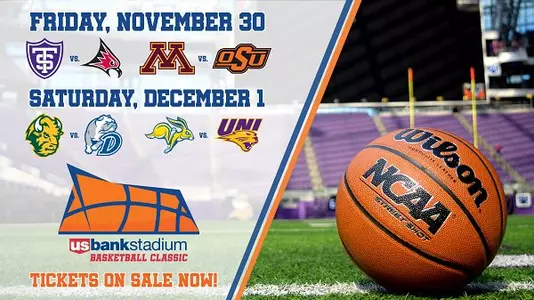 MBB coach, players excited for US Bank Stadium game Image