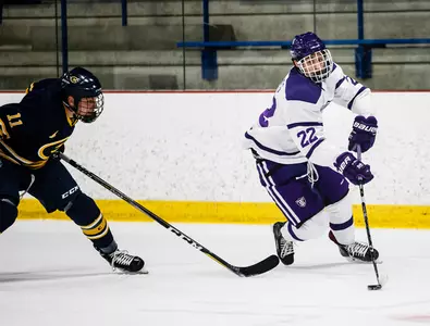 Men's Hockey falls 2-1 on ice, takes first loss Image