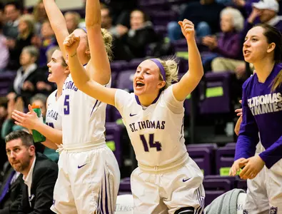 Defense rules the day in Women's Hoops win Image