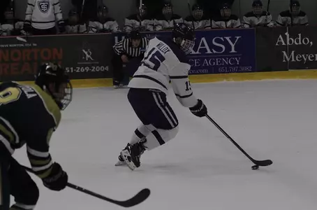 Men's Hockey offense untracked in 6-0 victory Image