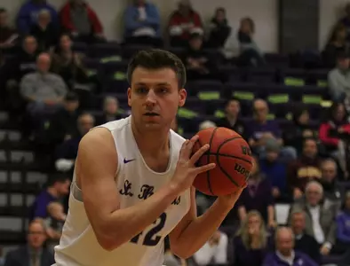 Bair's career high scoring day lifts Men's Hoops Image