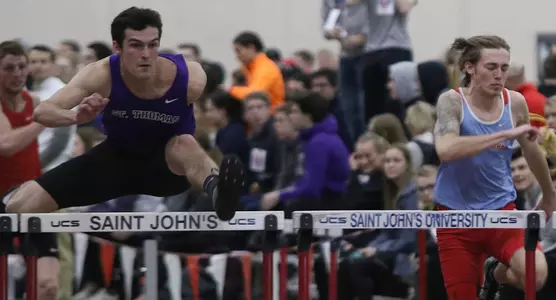 Evan Teynor in 60 hurdles