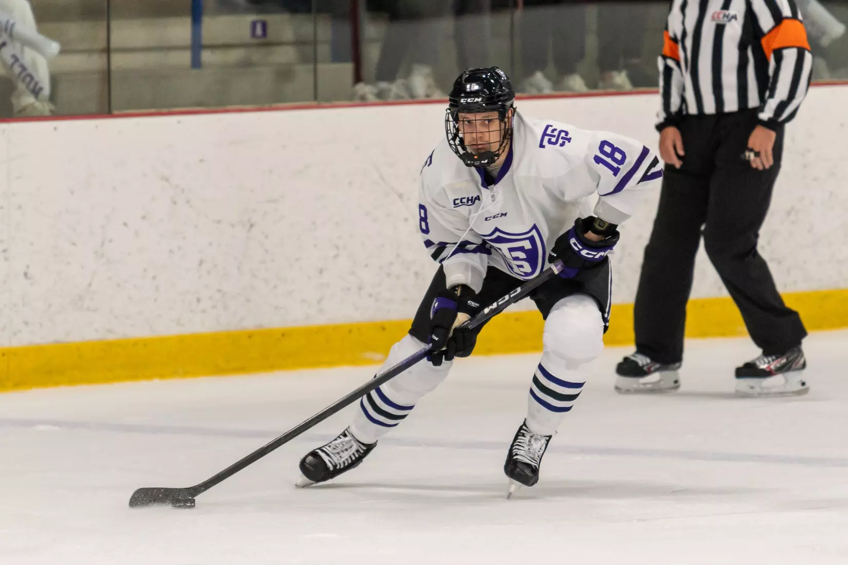 Cameron Recchi, Men's Hockey, MH, MHK, Alaska Fairbanks