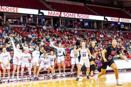 Madison, WI - Maggie Negaard (23) during a non-conference game against Wisconsin on Sunday, December 11, 2022. The Badgers defeated the Tommies 72-64. (Photo by Kodiak Creative/Jimmy Naprstek)