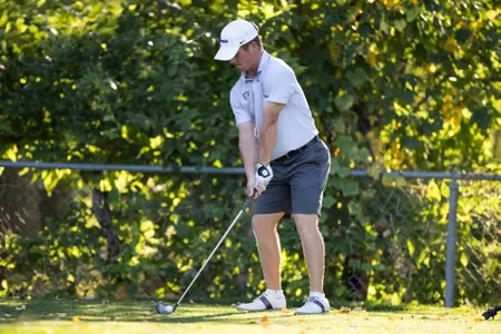 St. Thomas men’s golf plays 36 holes on the first day of the Big O Classic at Indian Creek in Omaha, Nebraska on October 02, 2023.