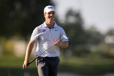 St. Thomas men’s golf plays 36 holes on the first day of the Big O Classic at Indian Creek in Omaha, Nebraska on October 02, 2023.