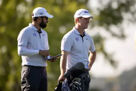 St. Thomas men’s golf plays 36 holes on the first day of the Big O Classic at Indian Creek in Omaha, Nebraska on October 02, 2023.