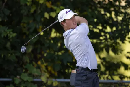 St. Thomas men’s golf plays 36 holes on the first day of the Big O Classic at Indian Creek in Omaha, Nebraska on October 02, 2023.