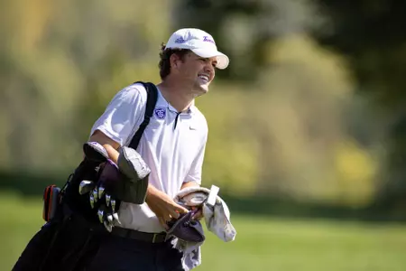 St. Thomas men’s golf plays 36 holes on the first day of the Big O Classic at Indian Creek in Omaha, Nebraska on October 02, 2023.
