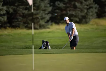St. Thomas men’s golf plays 36 holes on the first day of the Big O Classic at Indian Creek in Omaha, Nebraska on October 02, 2023.