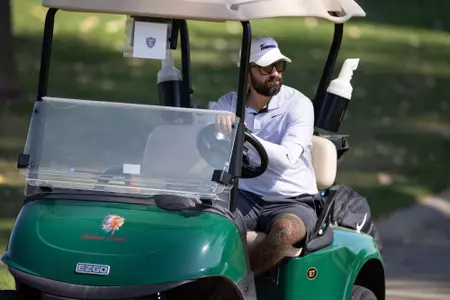 St. Thomas men’s golf plays 36 holes on the first day of the Big O Classic at Indian Creek in Omaha, Nebraska on October 02, 2023.