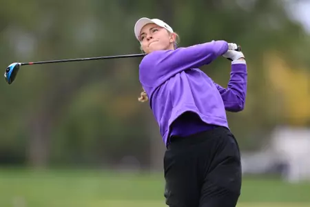 Tommie Invite
Final round
Minneapolis Golf Club
October 12, 2023
ID: Isabelle Lynch (University of St. Thomas)
Photo by Jeff Lawler