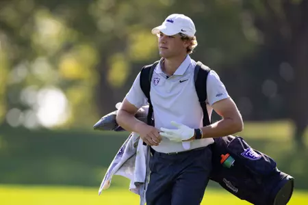 St. Thomas men’s golf plays 36 holes on the first day of the Big O Classic at Indian Creek in Omaha, Nebraska on October 02, 2023.