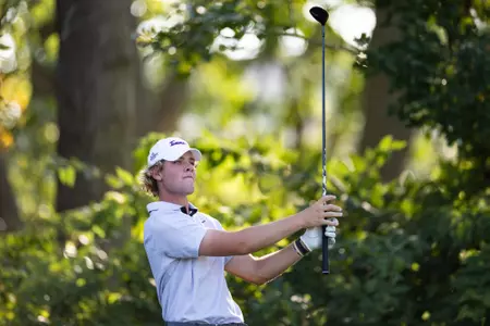 St. Thomas men’s golf plays 36 holes on the first day of the Big O Classic at Indian Creek in Omaha, Nebraska on October 02, 2023.