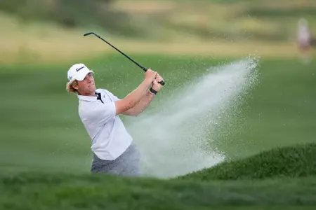 St. Thomas men’s golf plays 36 holes on the first day of the Big O Classic at Indian Creek in Omaha, Nebraska on October 02, 2023.