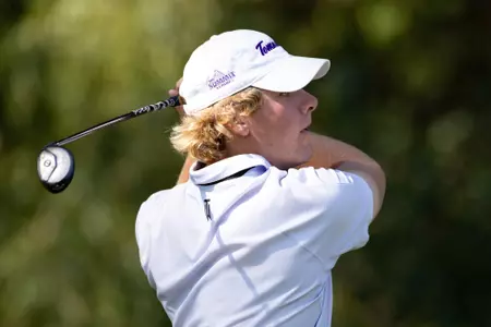 St. Thomas men’s golf plays 36 holes on the first day of the Big O Classic at Indian Creek in Omaha, Nebraska on October 02, 2023.
