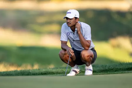 St. Thomas men’s golf plays 36 holes on the first day of the Big O Classic at Indian Creek in Omaha, Nebraska on October 02, 2023.