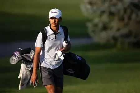 St. Thomas men’s golf plays 36 holes on the first day of the Big O Classic at Indian Creek in Omaha, Nebraska on October 02, 2023.