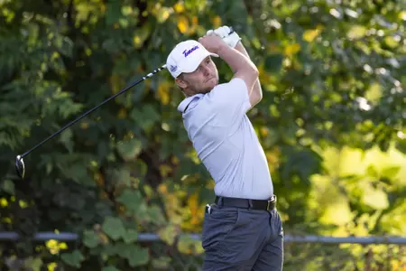 St. Thomas men’s golf plays 36 holes on the first day of the Big O Classic at Indian Creek in Omaha, Nebraska on October 02, 2023.
