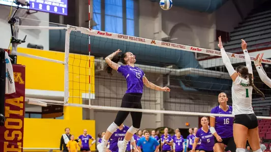 Tommies fall in sweep to Mustangs at Golden Gopher Invitational Image