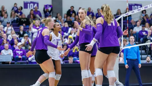 St. Thomas vs. South Dakota State at Schoenecker Arena on Oct. 3, 2026