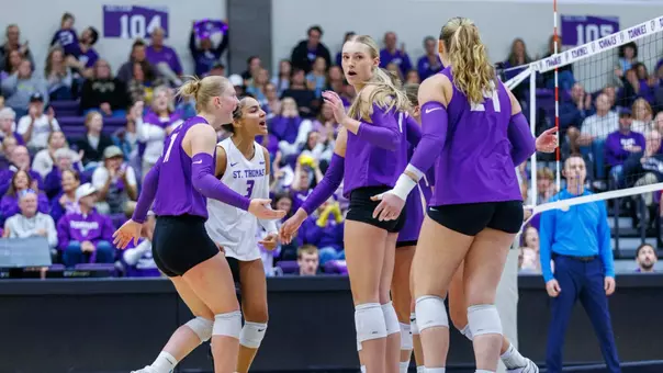 St. Thomas vs. South Dakota State at Schoenecker Arena on Oct. 3, 2026