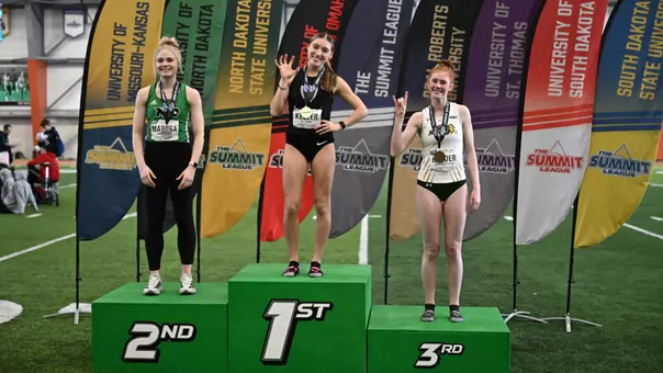 Summit League Indoor Track and Field Championships held at the University of North Dakota on Friday, February 27, 2026.
By Russell Hons