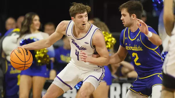 SIOUX FALLS, SD - MARCH 5: The 2026 Summit League Basketball Championship at the Denny Sanford Premier Center in Sioux Falls, South Dakota. (Photo by Richard Carlson/Inertia)