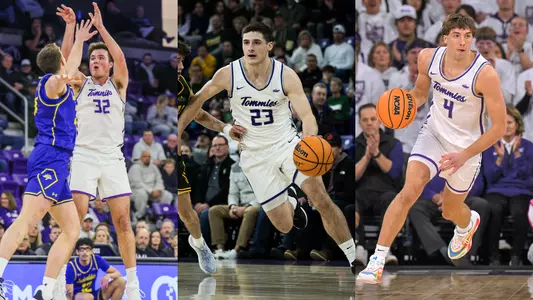 Carter Bjerke, Nick Janowski, Nolan Minessale