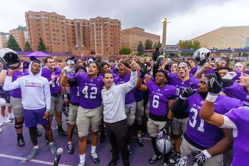 St. Thomas upsets (RV) Southern Utah 26-28
