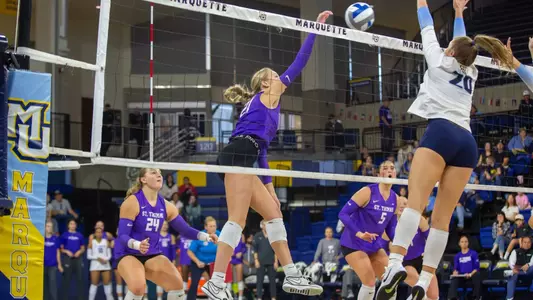 Volleyball opens Summit League play at North Dakota State, North Dakota Image