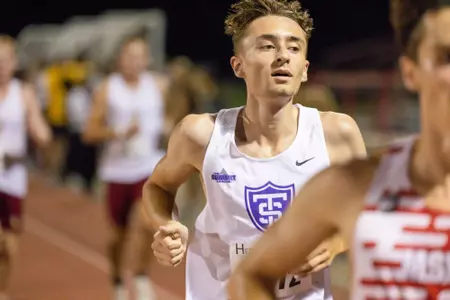 St. Thomas Men's Cross Country opened its 2026 season Friday, Sept. 4, 2026 at the Dragon Twilight in Moorhead, Minn.