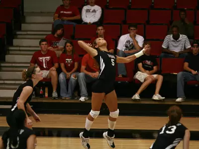 Trojans control destiny for SBC Volleyball Tournament Image