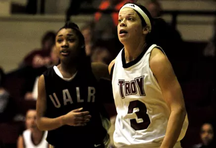 Trojans Fall to UALR at Trojan Arena Image
