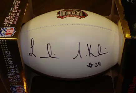 McKelvin Football Up For Auction Image