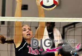 Trojans Play In "Dig For The Cure" Image