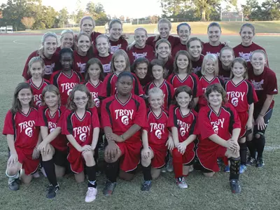 Troy Soccer Hosts Local Youth Image