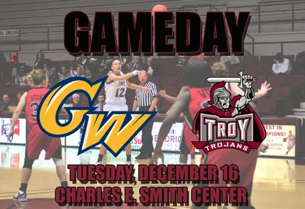 Troy on the Road to Face GWU Image