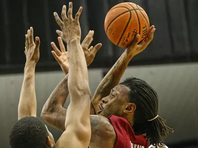 Trojans Overcome North Texas Late Image