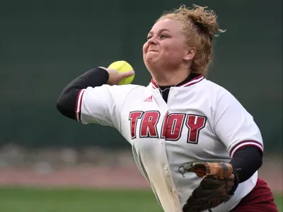 Trojans Score Two in 8th to Seal Sweep Image