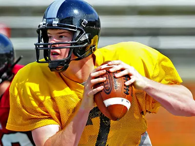 Trojans Close Spring Drills With Scrimmage Image