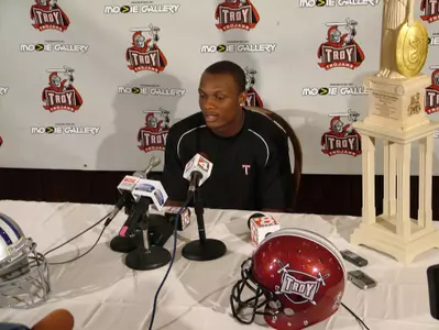 Trojans Hold Press Conference on Match-up with Middle Tennessee Image