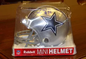 Autograph Helmet Available Image