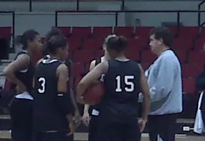 Trojans Hit Court Full Speed Image