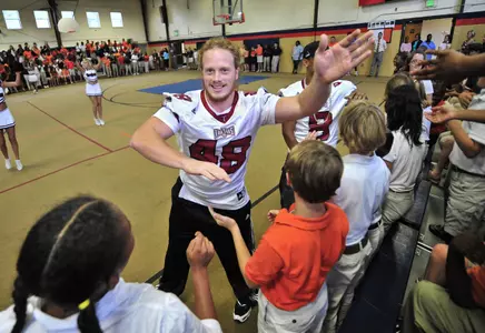 Title of Pep Rally Article Image