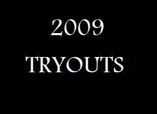 2009-2010 Tryouts