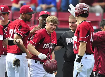 Hoyle Hits For Cycle in 19-3 Trojans Win Image