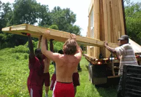 Trojans Lend A Hand To Habitat For Humanity Image