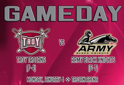 Trojans Hit Floor Monday Against Army Image